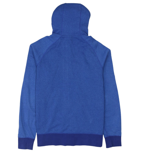 Mens UK Size L Nike Blue Full Zip Hoodie