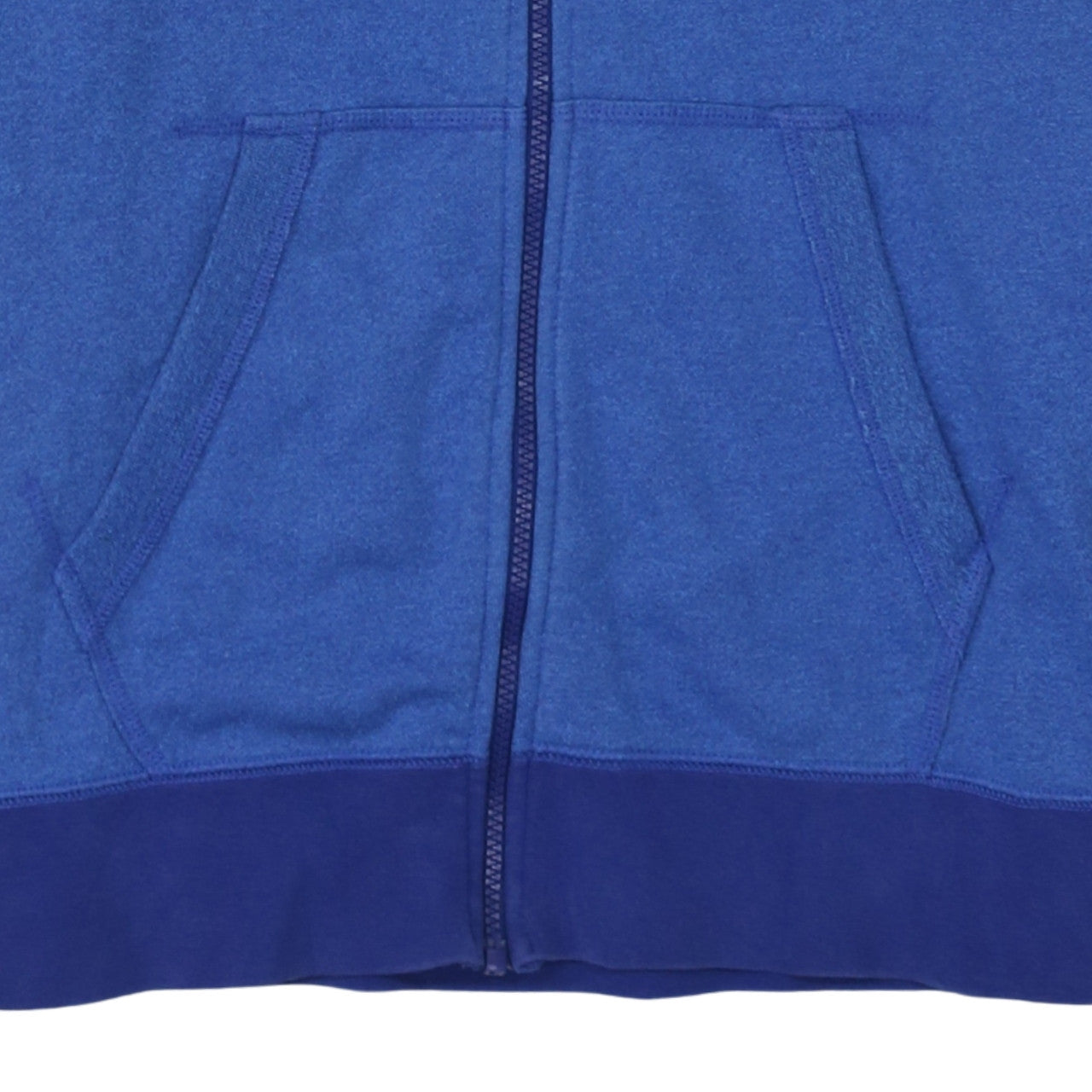 Mens UK Size L Nike Blue Full Zip Hoodie