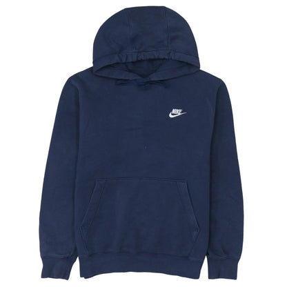 Mens UK Size S Nike Blue Pullover Hoodie