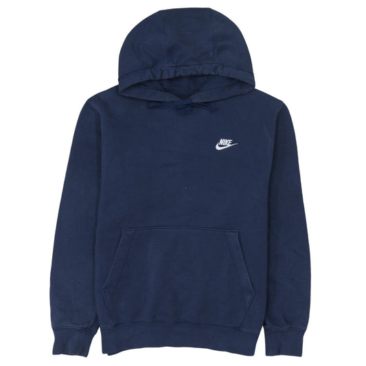 Mens UK Size S Nike Blue Pullover Hoodie