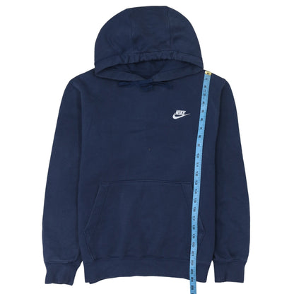 Mens UK Size S Nike Blue Pullover Hoodie