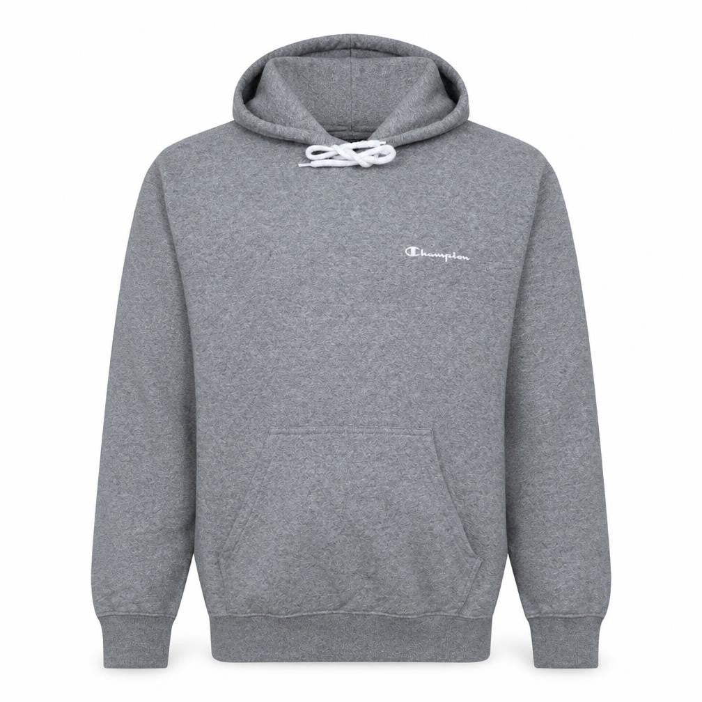 Mens UK Size L Champion Grey Pullover Hoodie