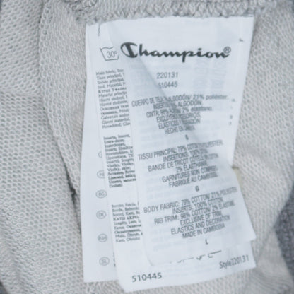 Mens UK Size L Champion Grey Pullover Hoodie