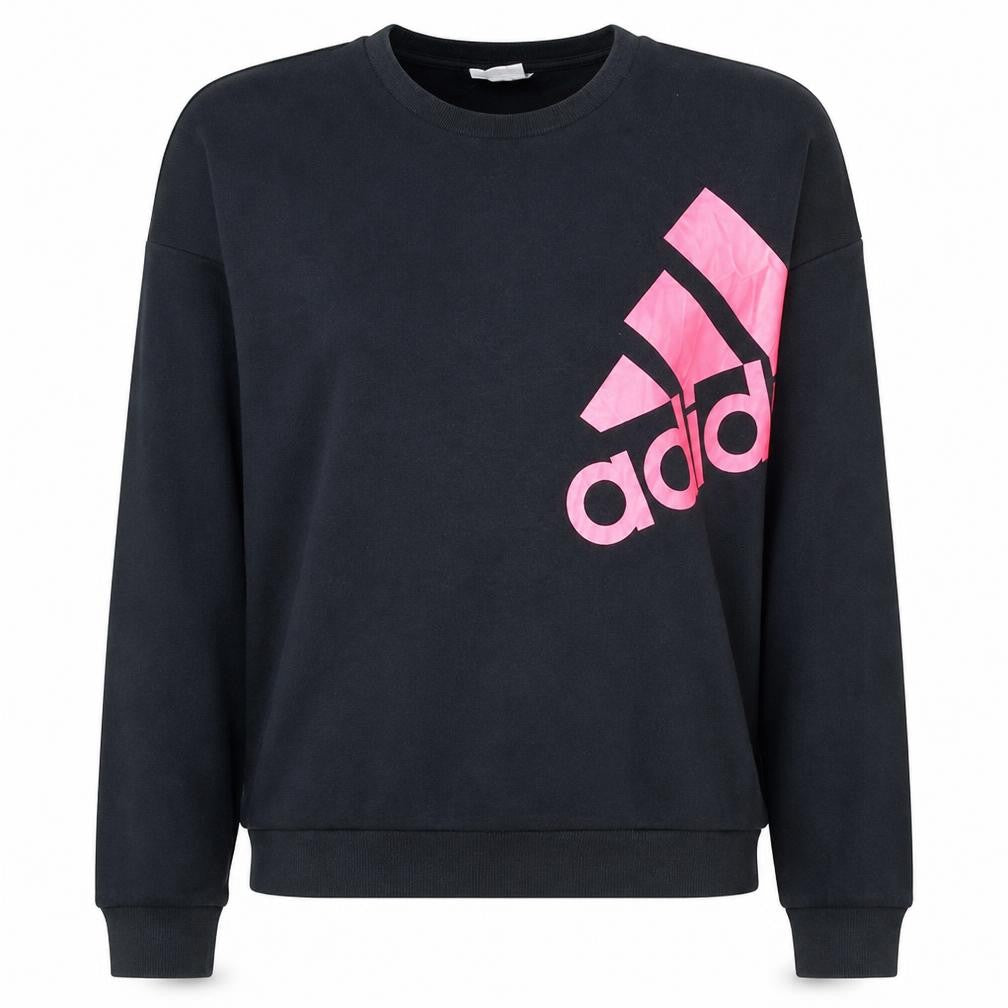 Womens UK Size M adidas Black Pullover Sweatshirt