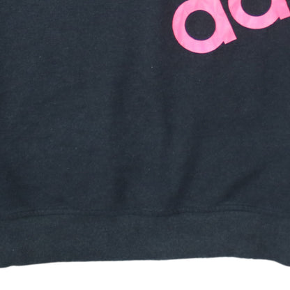 Womens UK Size M adidas Black Pullover Sweatshirt