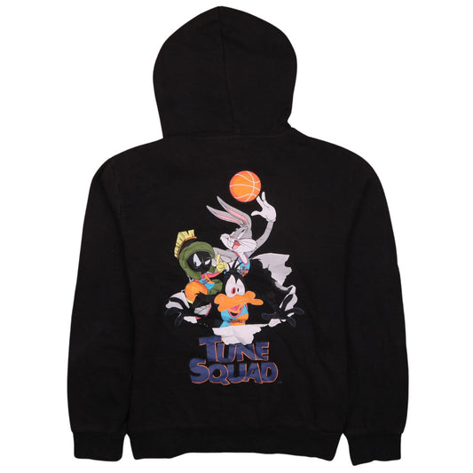 Womens UK Size S Space Jam Black Pullover Hoodie