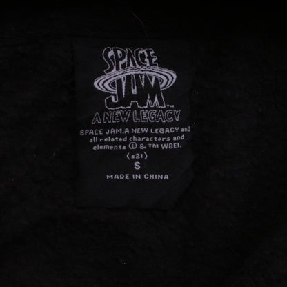 Womens UK Size S Space Jam Black Pullover Hoodie