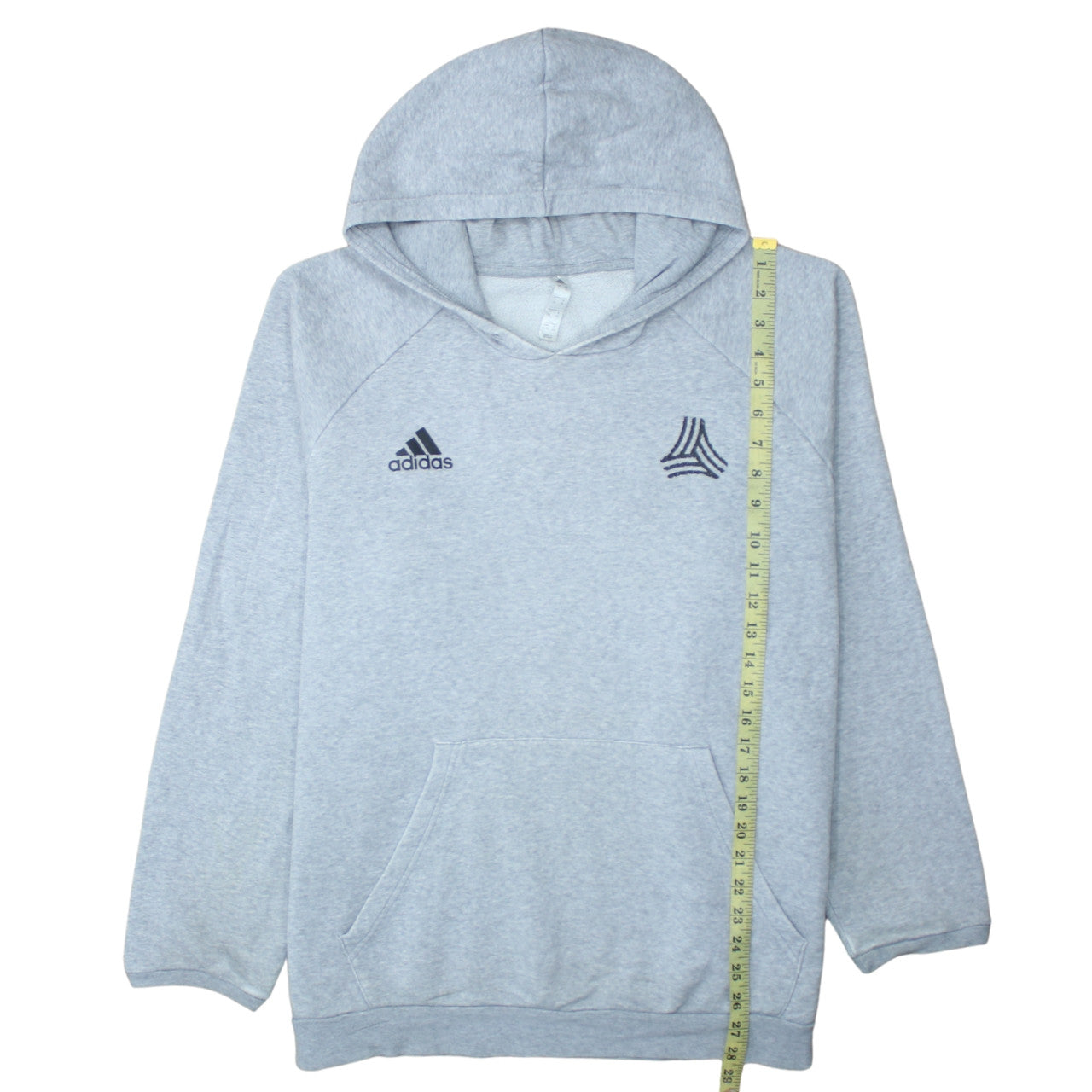 Mens UK Size XL adidas Grey Pullover Hoodie