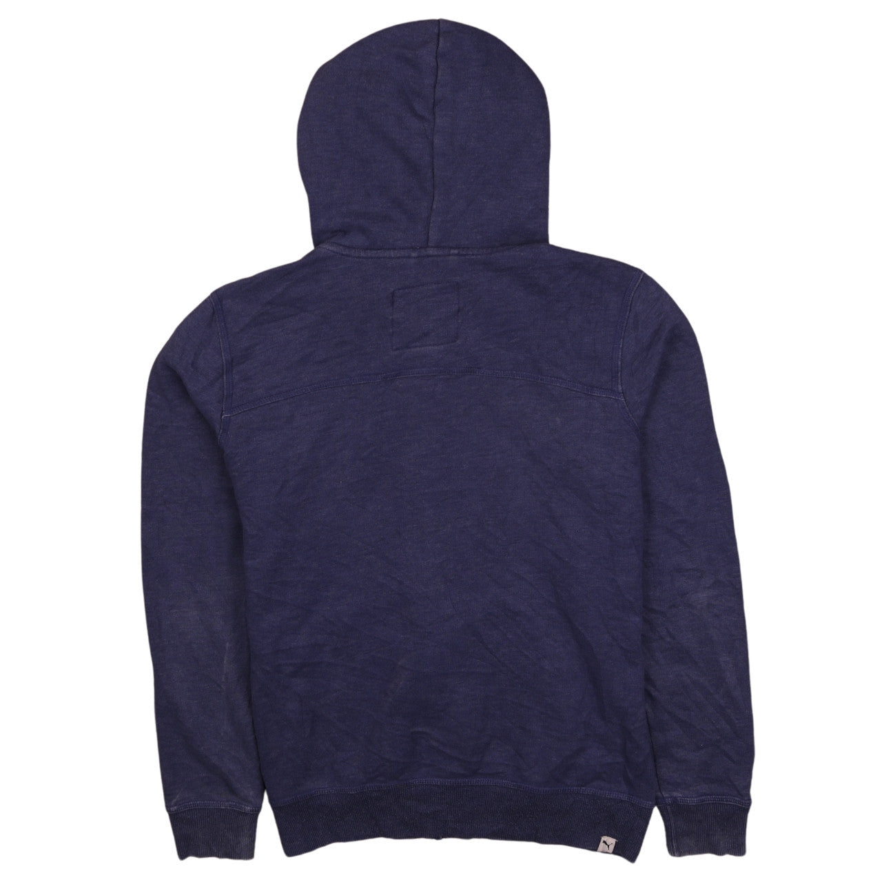 Womens UK Size 12 PUMA Blue Full Zip Hoodie