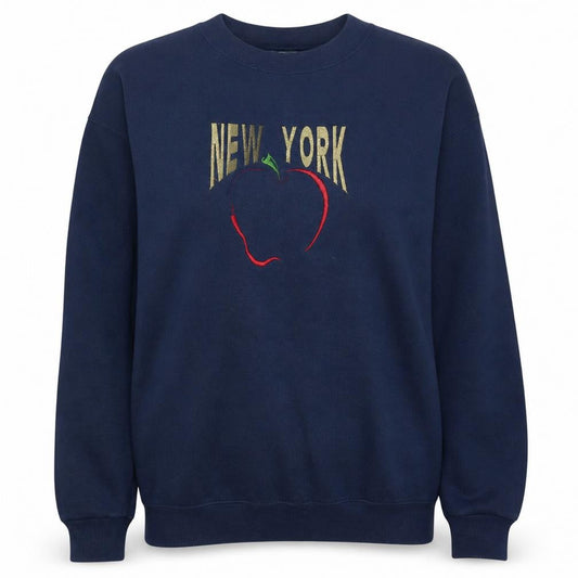 Womens UK Size L Lee Blue Pullover Sweatshirt