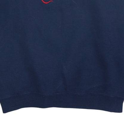 Womens UK Size L Lee Blue Pullover Sweatshirt
