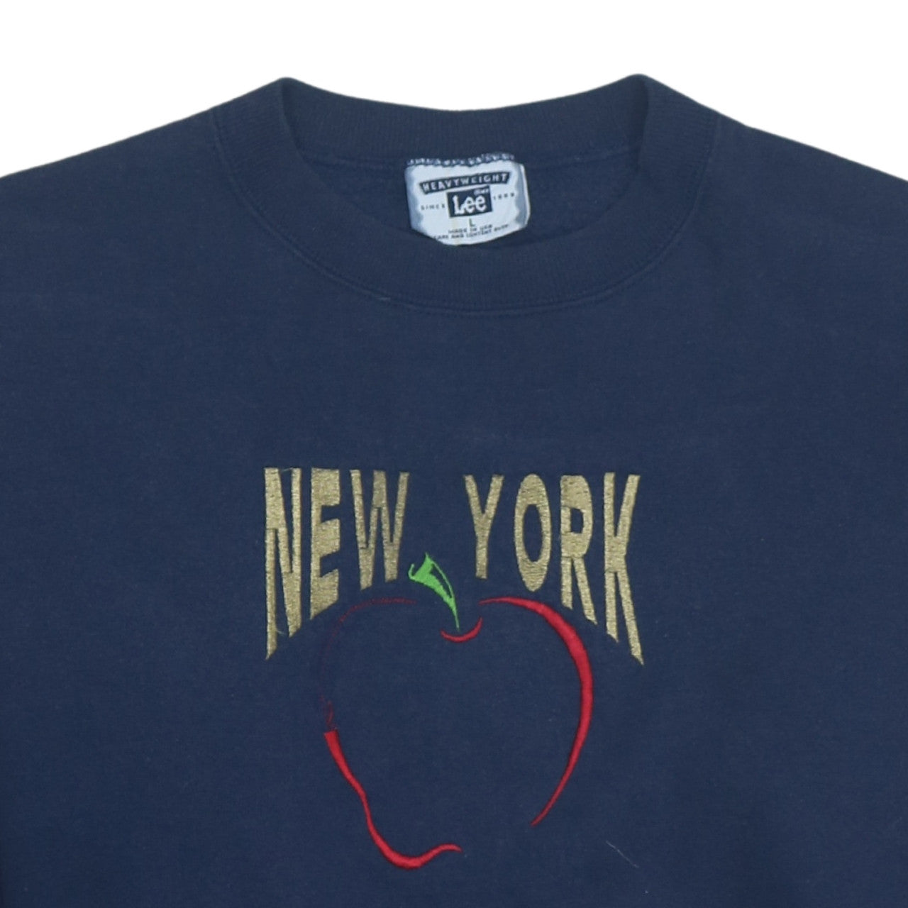 Womens UK Size L Lee Blue Pullover Sweatshirt