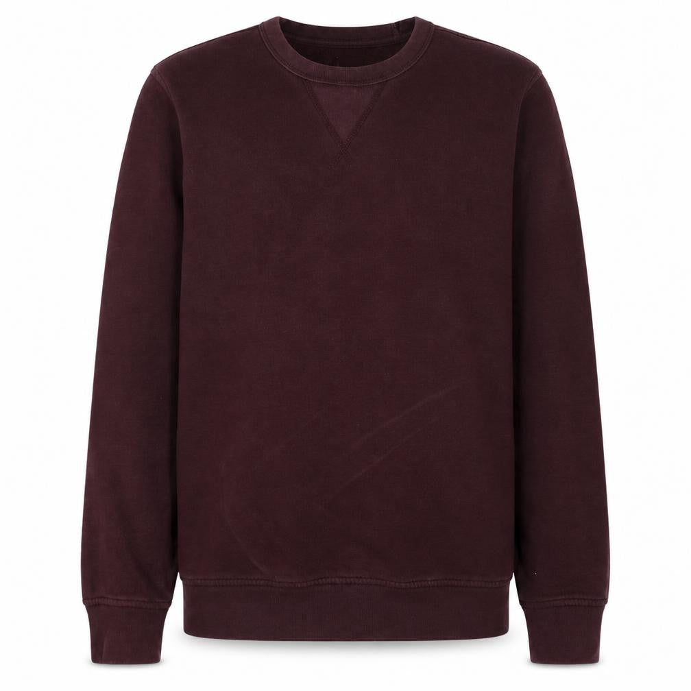 Gap Men's Brown Crew Neck Fleece Sweatshirt XS Regular Fit