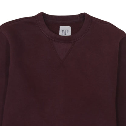 Mens UK Size XS Gap Brown Pullover Sweatshirt