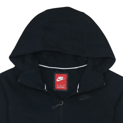 Womens UK Size M Nike Black Full Zip Hoodie