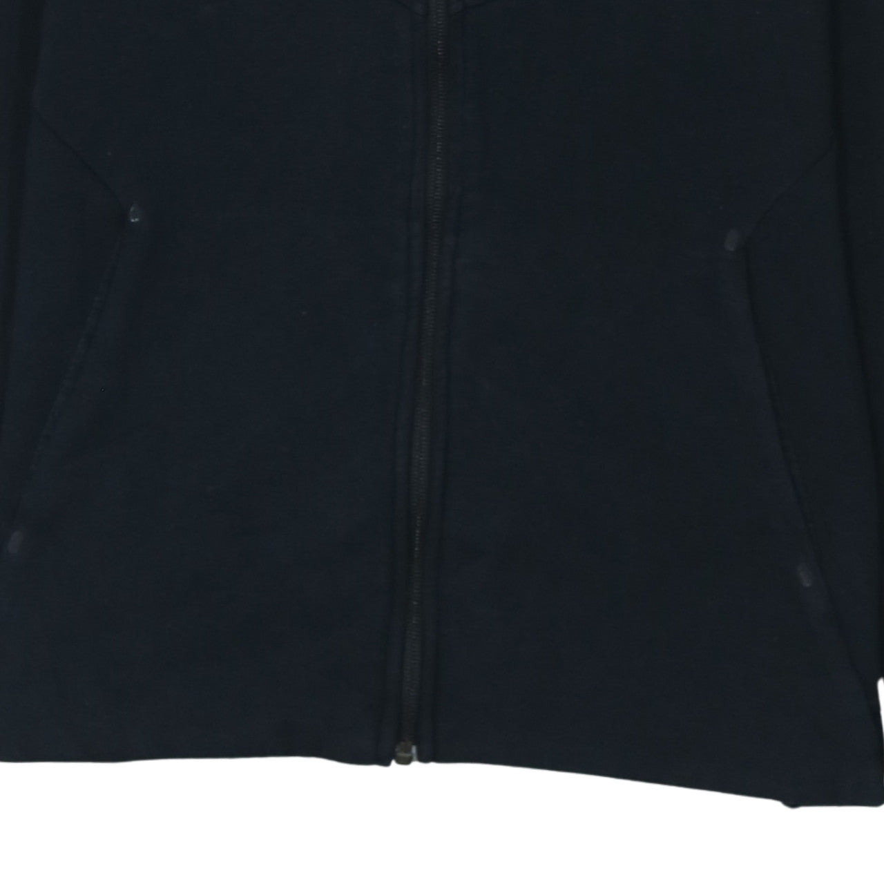 Womens UK Size M Nike Black Full Zip Hoodie