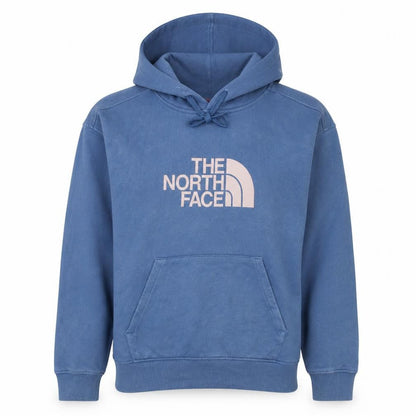Womens UK Size M The North Face Blue Pullover Hoodie