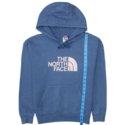 Womens UK Size M The North Face Blue Pullover Hoodie