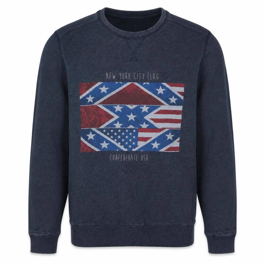 Mens UK Size M Kahoolawe Island Blue Pullover Sweatshirt