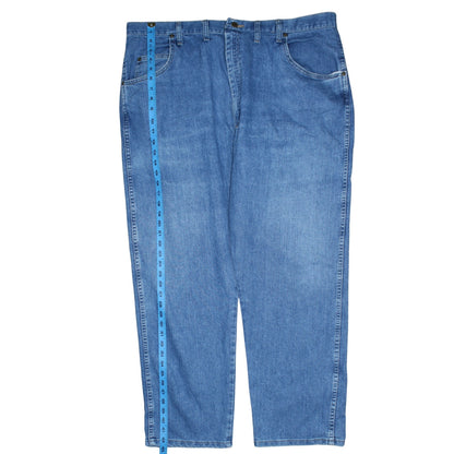 Mens UK Size L Wrangler Regular Fit Straight Blue Jeans