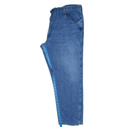 Mens UK Size L Wrangler Regular Fit Straight Blue Jeans