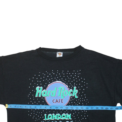 Mens UK Size L Hard Rock Cafe Black Pullover Sweatshirt