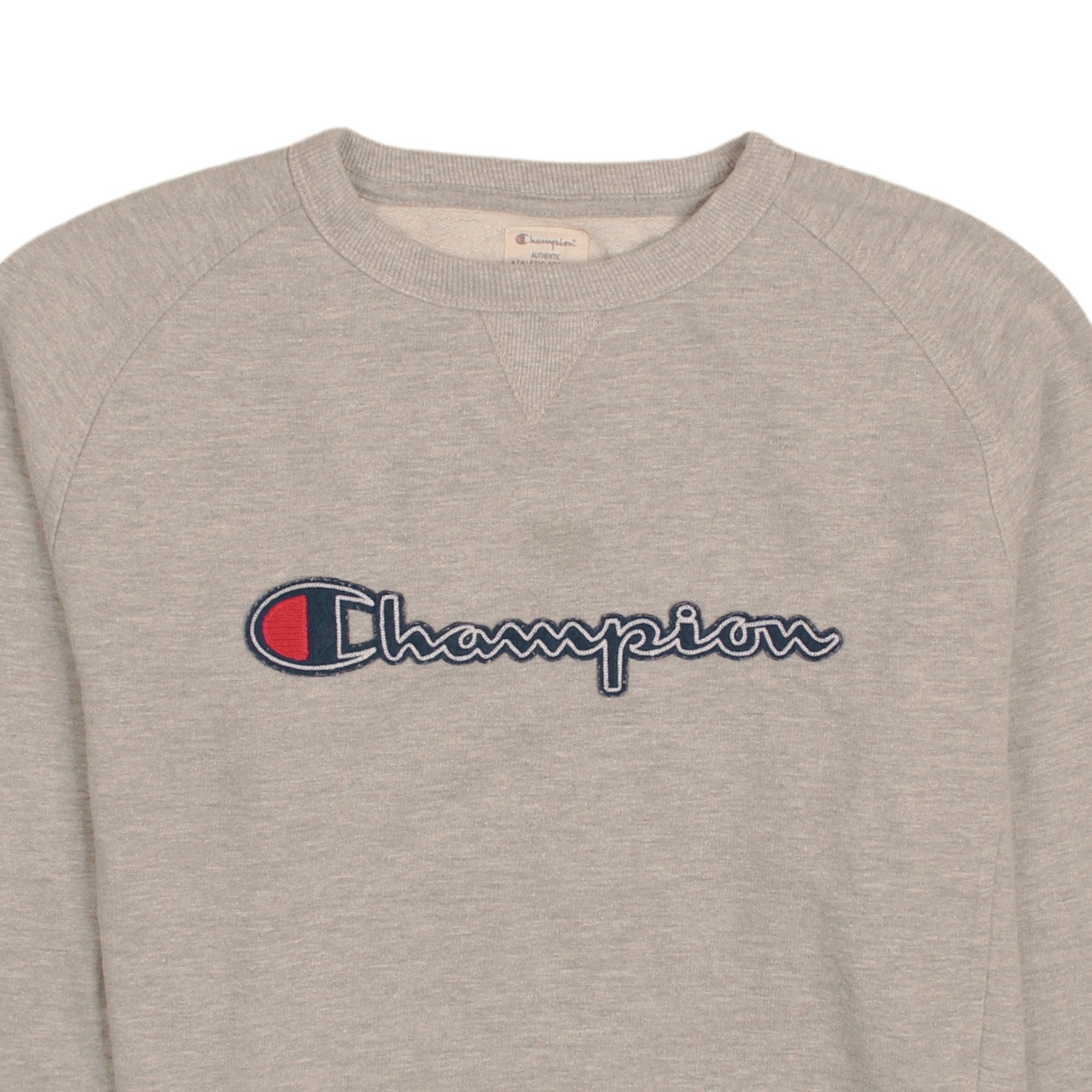 Mens UK Size L Champion Grey Pullover Sweatshirt