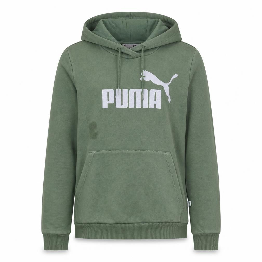 Womens UK Size 10 PUMA Green Pullover Hoodie