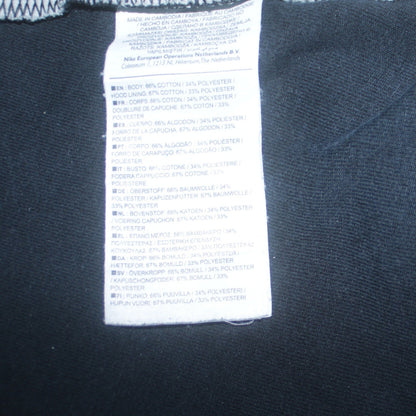 Mens UK Size M Nike Grey Full Zip Hoodie