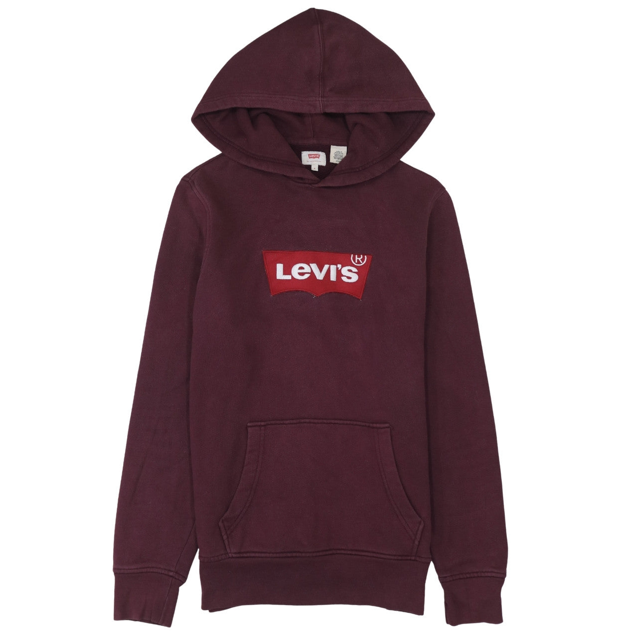 Mens UK Size S Levi's Brown Pullover Hoodie