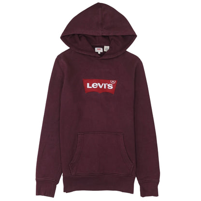 Mens UK Size S Levi's Brown Pullover Hoodie