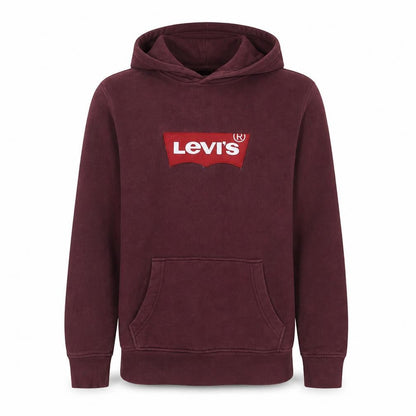 Mens UK Size S Levi's Brown Pullover Hoodie