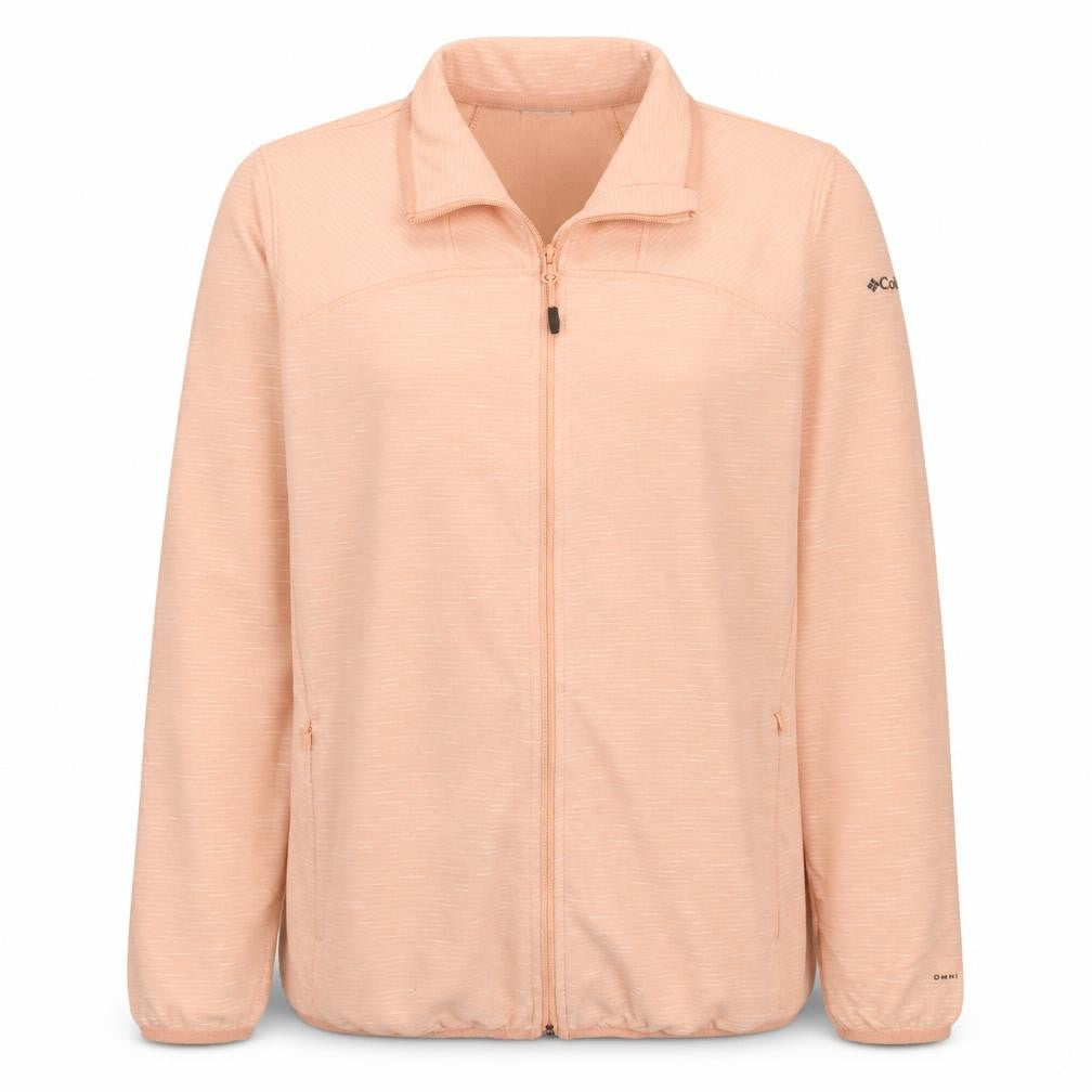 Womens UK Size XL Columbia Pink Full Zip Sweatshirt