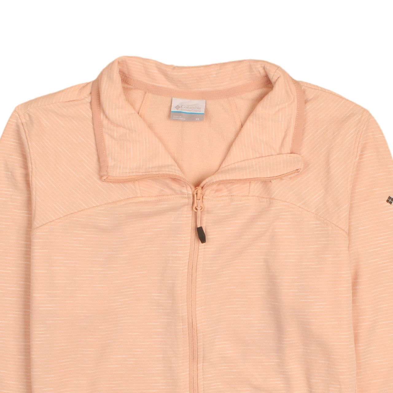 Womens UK Size XL Columbia Pink Full Zip Sweatshirt