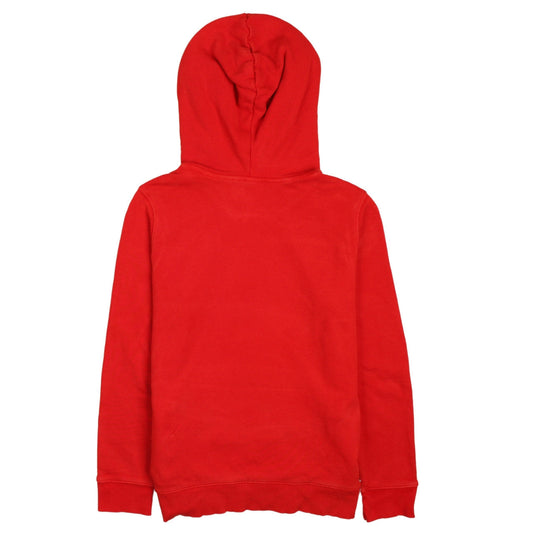 Womens UK Size 10 adidas Red Pullover Hoodie