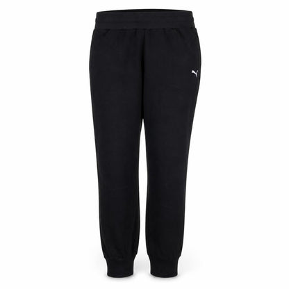 Puma Women Black Jogger Sweatpants Size 12 Cotton Blend