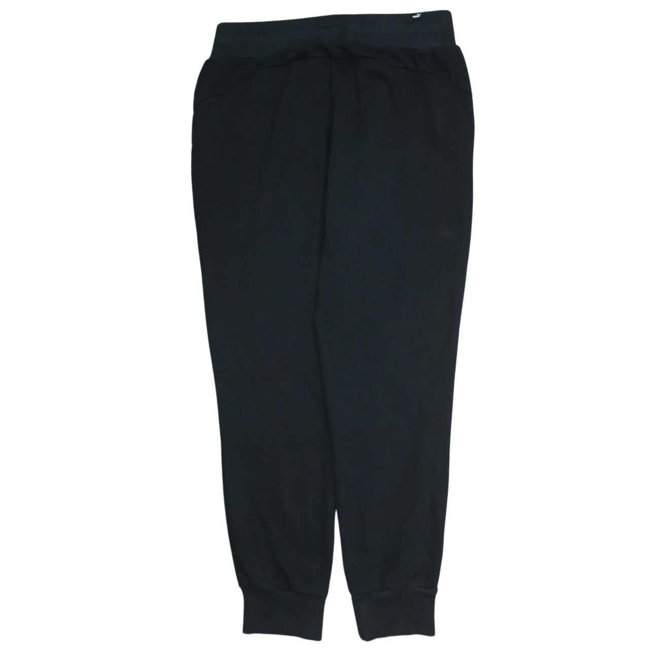 Puma Women Black Jogger Sweatpants Size 12 Cotton Blend