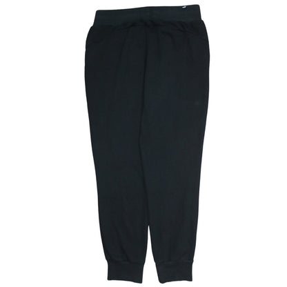 Puma Women Black Jogger Sweatpants Size 12 Cotton Blend