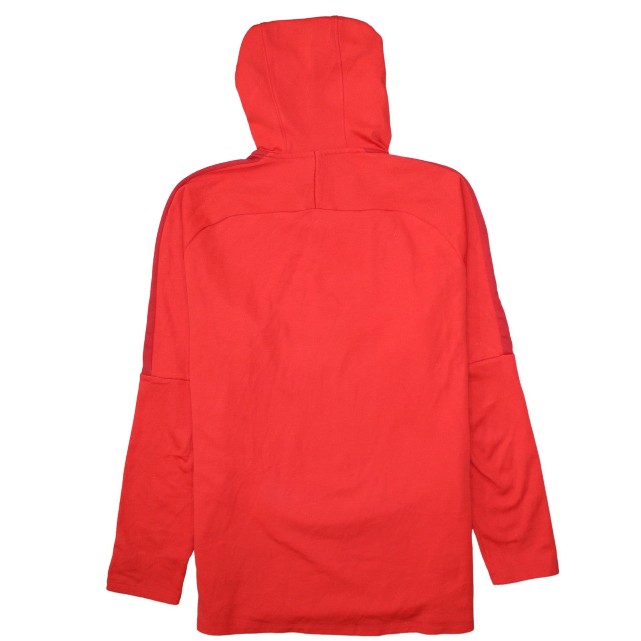 Mens UK Size L Nike Red Pullover Hoodie