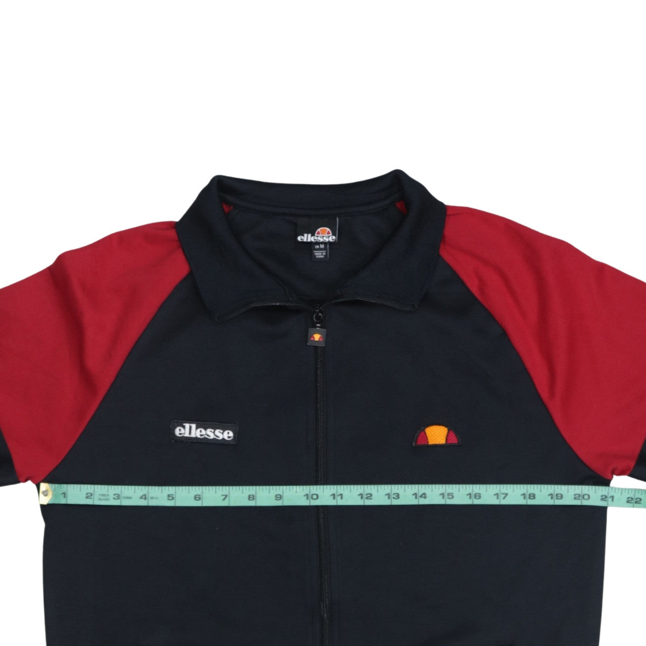 Mens UK Size M ellesse Multicoloured Full Zip Sweatshirt