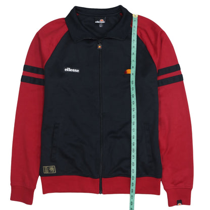 Mens UK Size M ellesse Multicoloured Full Zip Sweatshirt