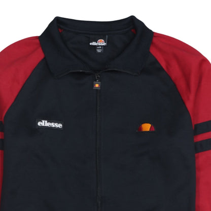 Mens UK Size M ellesse Multicoloured Full Zip Sweatshirt