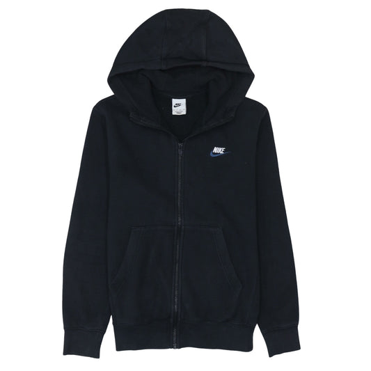 Mens UK Size XS Nike Black Full Zip Hoodie
