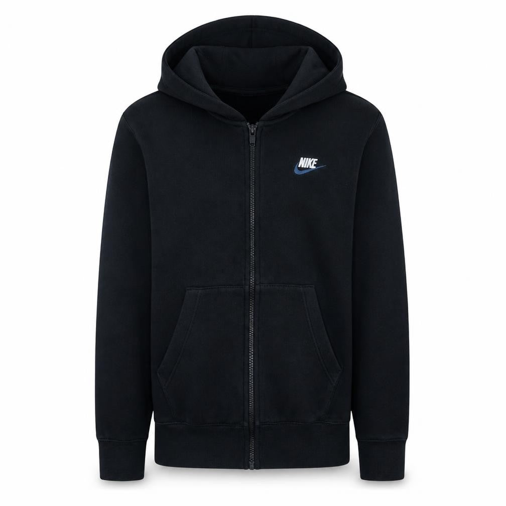 Mens UK Size XS Nike Black Full Zip Hoodie