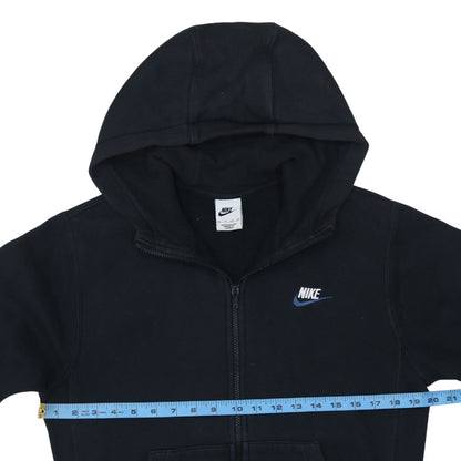 Mens UK Size XS Nike Black Full Zip Hoodie
