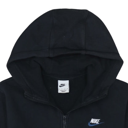 Mens UK Size XS Nike Black Full Zip Hoodie
