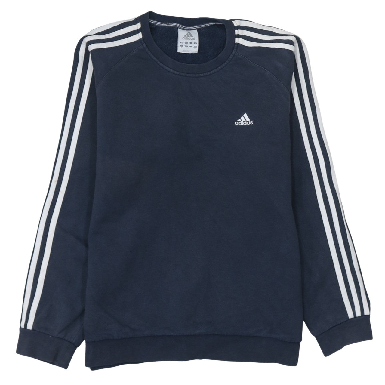 Mens UK Size M adidas Blue Pullover Sweatshirt