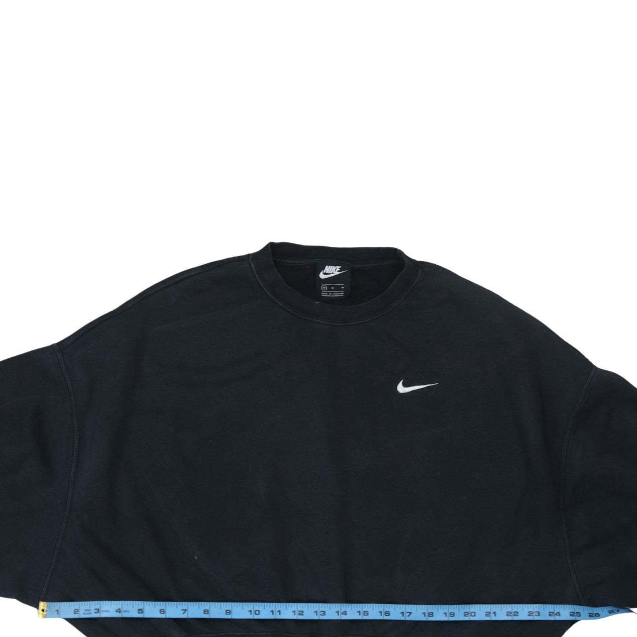 Womens UK Size M Nike Black Pullover Sweatshirt