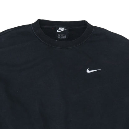 Womens UK Size M Nike Black Pullover Sweatshirt