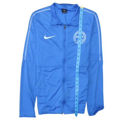 Mens UK Size S Nike Blue Full Zip Sweatshirt